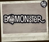 BOMONSTER lettering