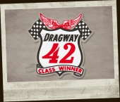 Dragway 42 sticker