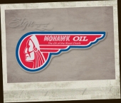 Mohawk Oil sticker left