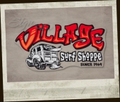 Village Surfshop sticker