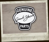 Genuine Junk Yard Parts wb sticker
