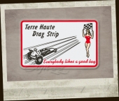 Terre Haute Drag Strip sticker