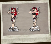 Lady Luck 2 -small- sticker