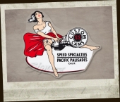 Speed Specialities Pin-up sticker