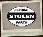 Genuine Stolen Parts wb Sticker
