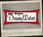 Dewey Weber Surfboards Sticker