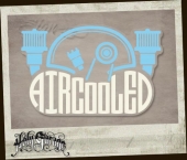 Aircooled Engine -hellblau- Sticker